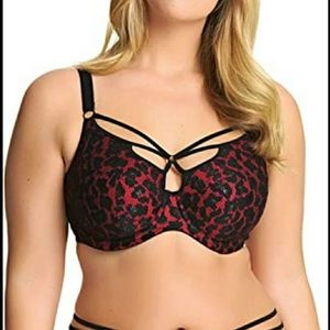 Elomi Nicole Plunge Bra US 42K/ UK 42H